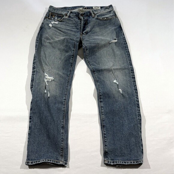 Todd Snyder Jeans Mens Blue Selvedge Japanese Denim Pants Button Fly Slim 30x30 - Picture 1 of 16